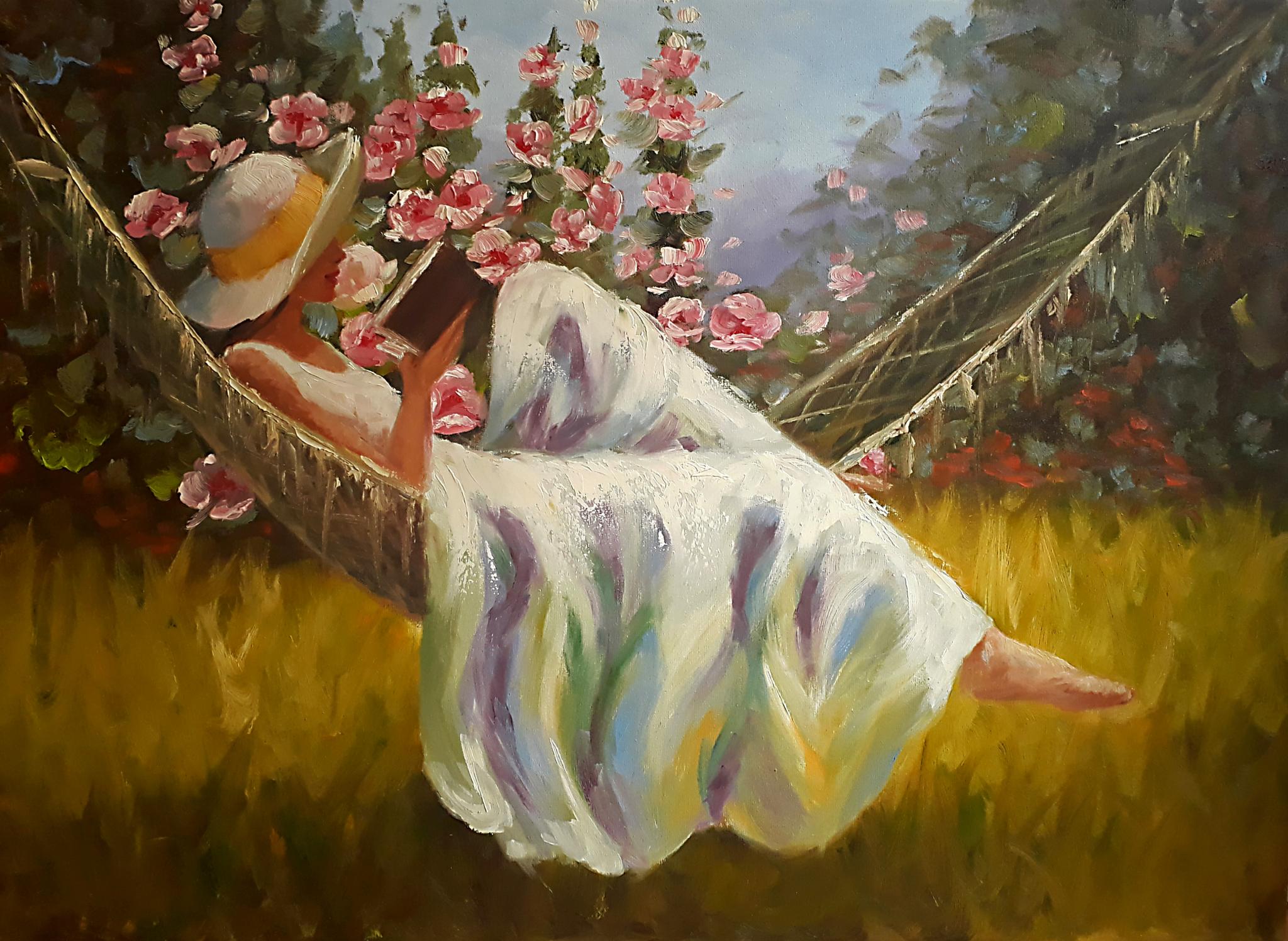 Estudio de taller, óleo sobre lienzo, 50x70 cm