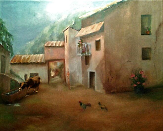  Óleo sobre lienzo, 40x50 cm