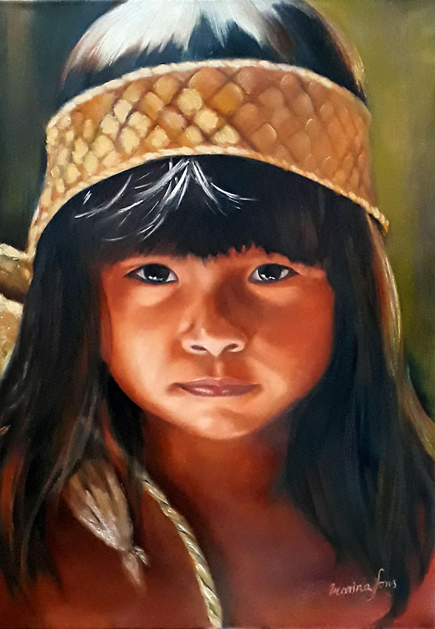 Pastel tiza sobre papel, 50x70cm