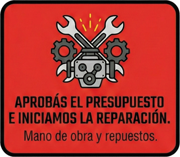 Una vez que confirmes nuestro presupuesto daremos inicio a la reparación