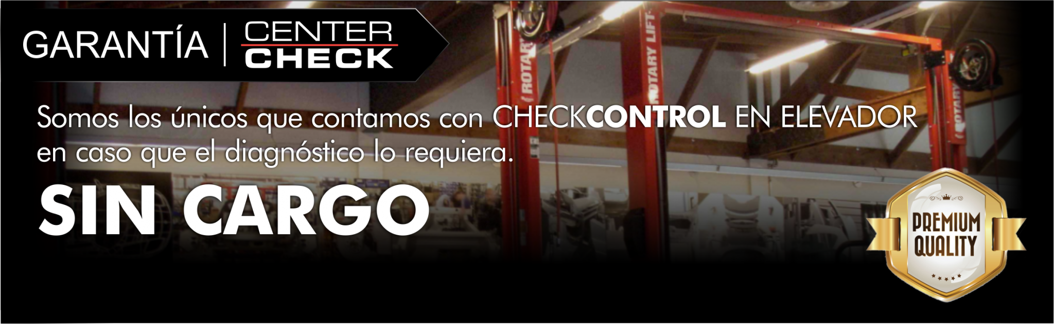 chequeo elevador sin cargo