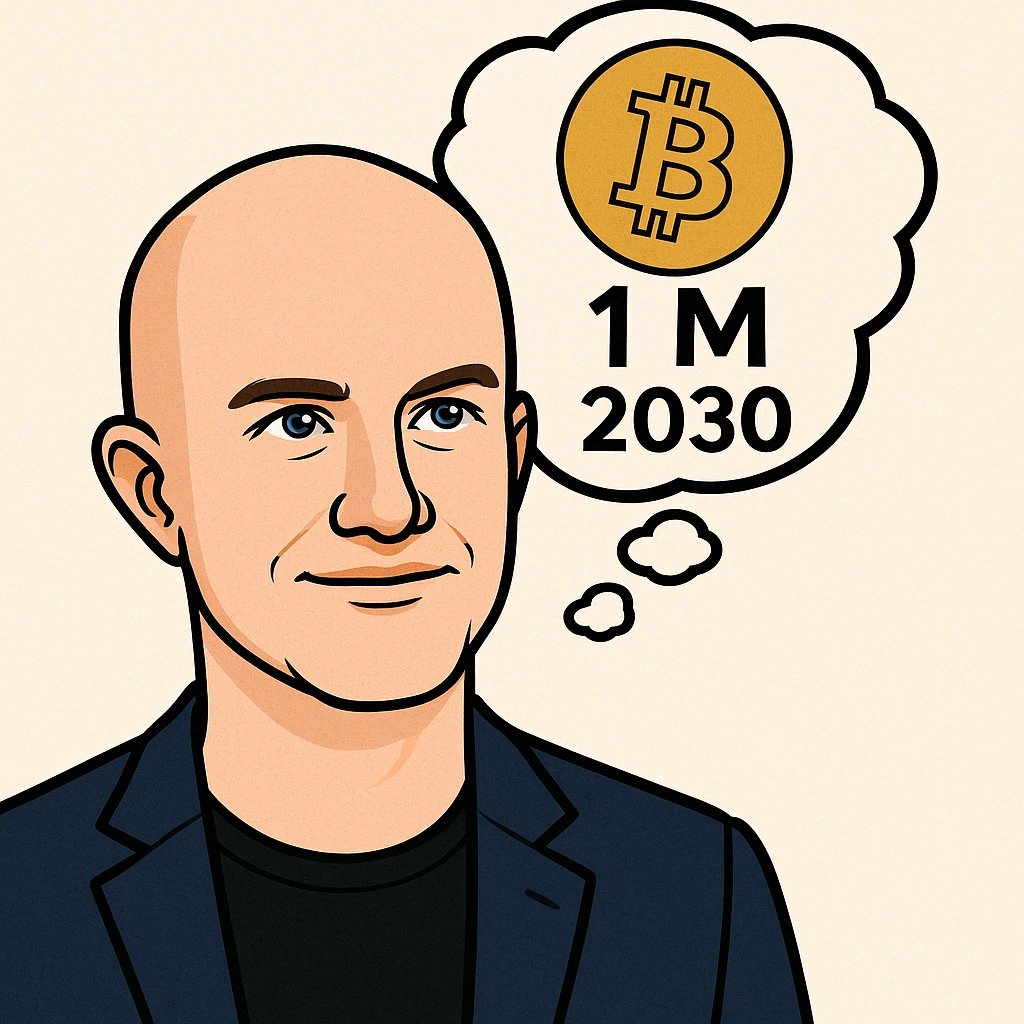 Brian Armstrong: Creo que veremos $1 millón por Bitcoin para 2030