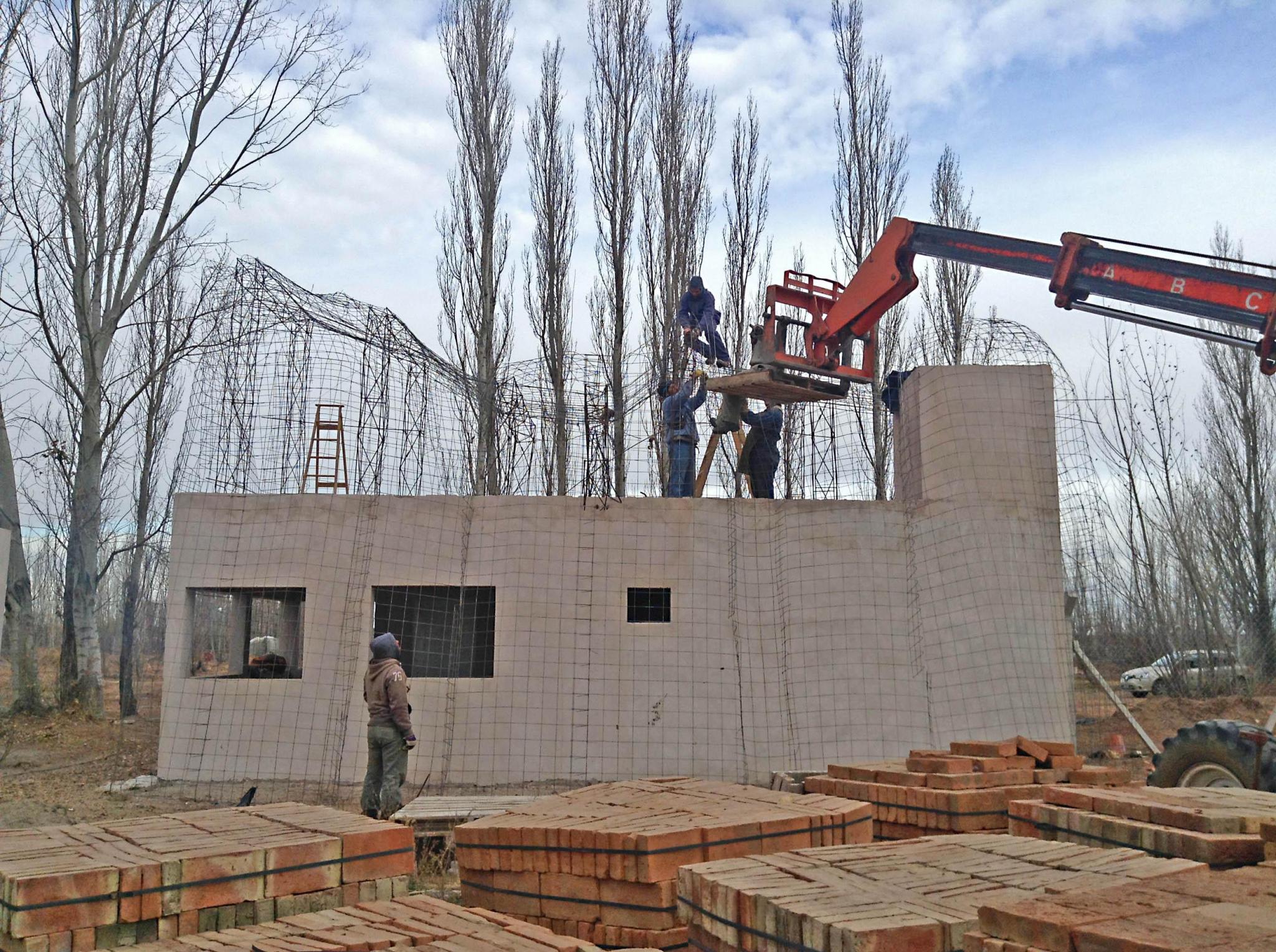 En proceso. Armando estructura.