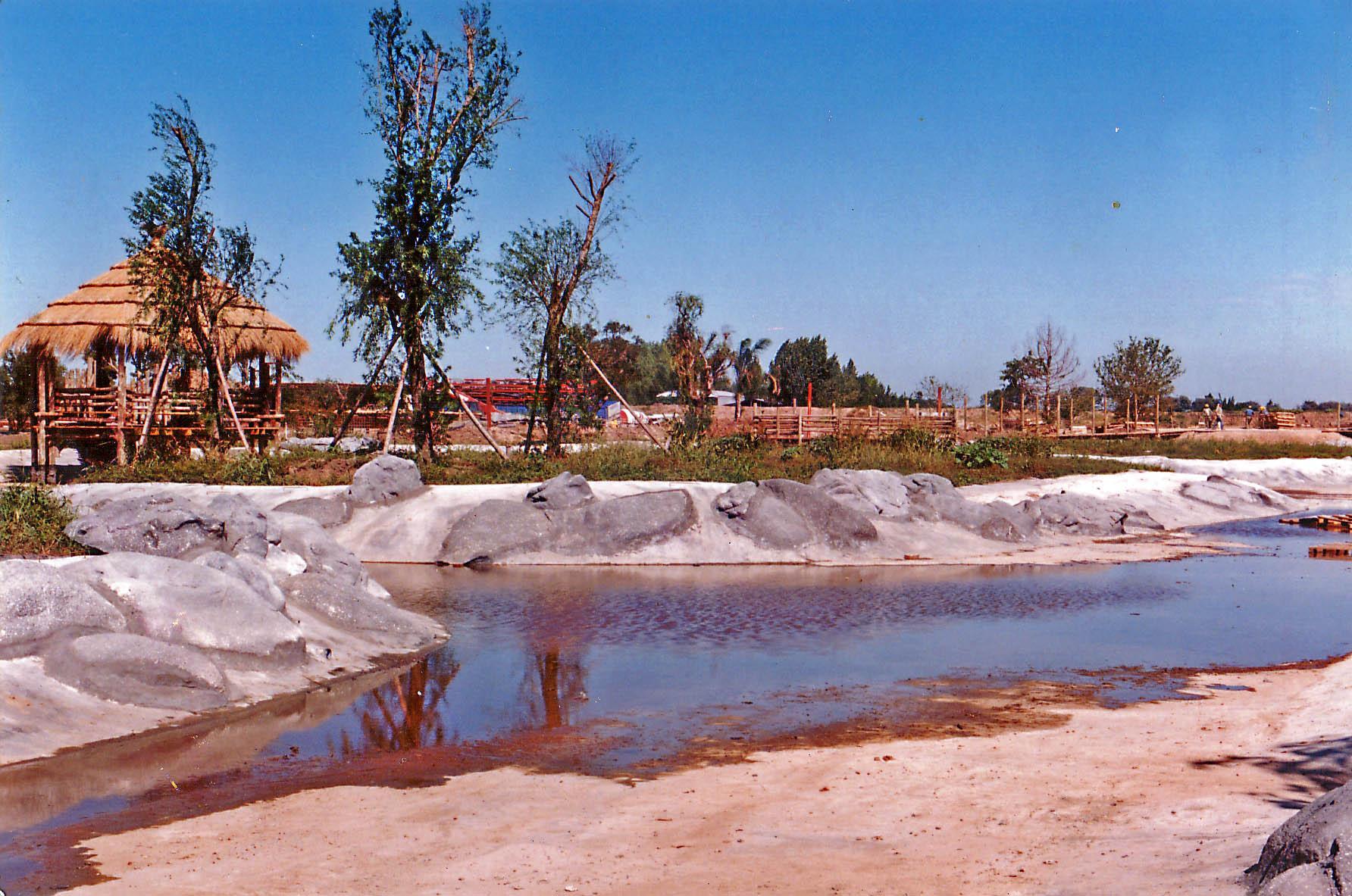 Ambientación del parque