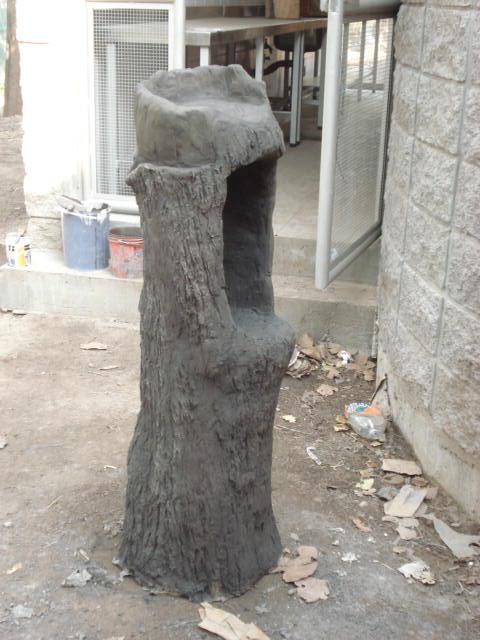 Comederos para aves símil árbol.