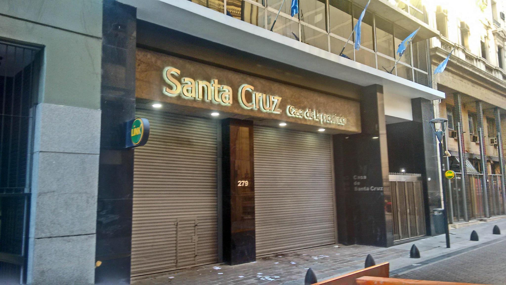 Casa de Santa Cruz - textura roca.