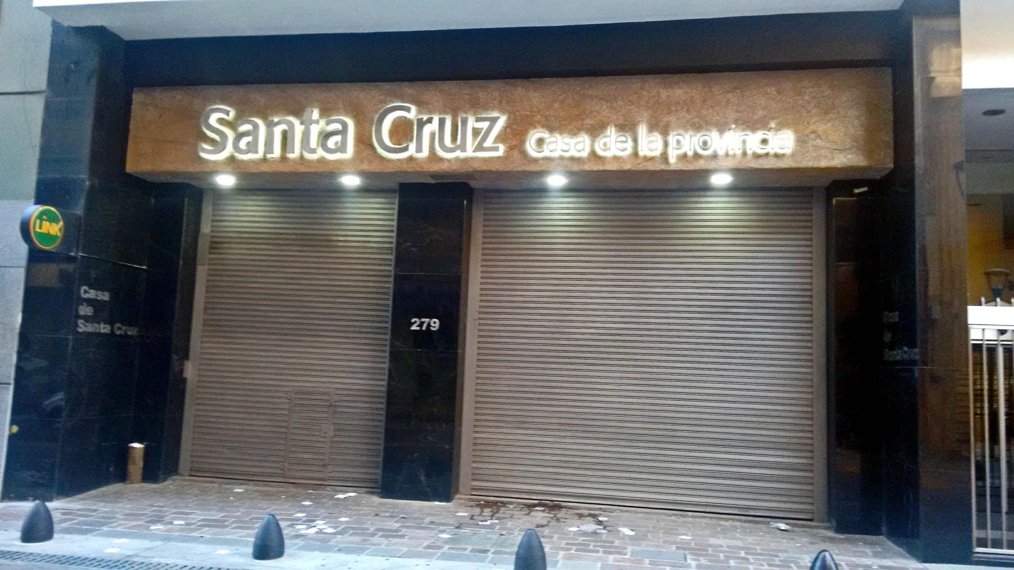Casa de Santa Cruz - textura roca.