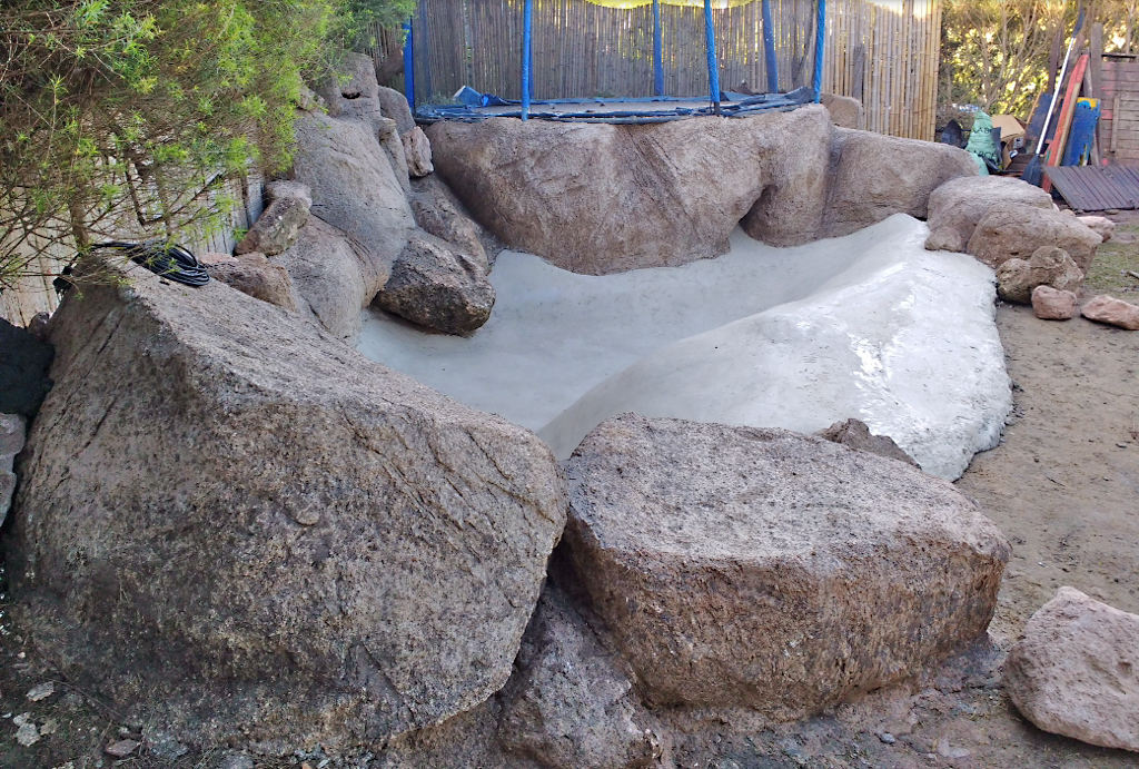Realización de Cascada y Lago