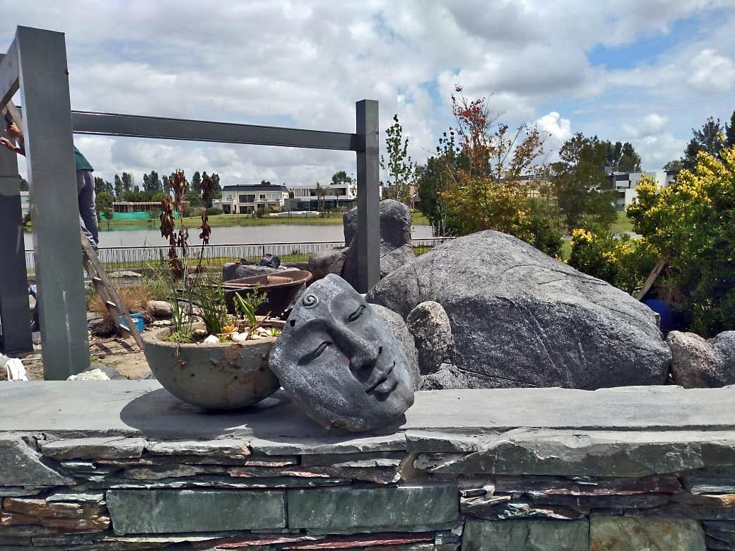 Realización de rocas y texturas