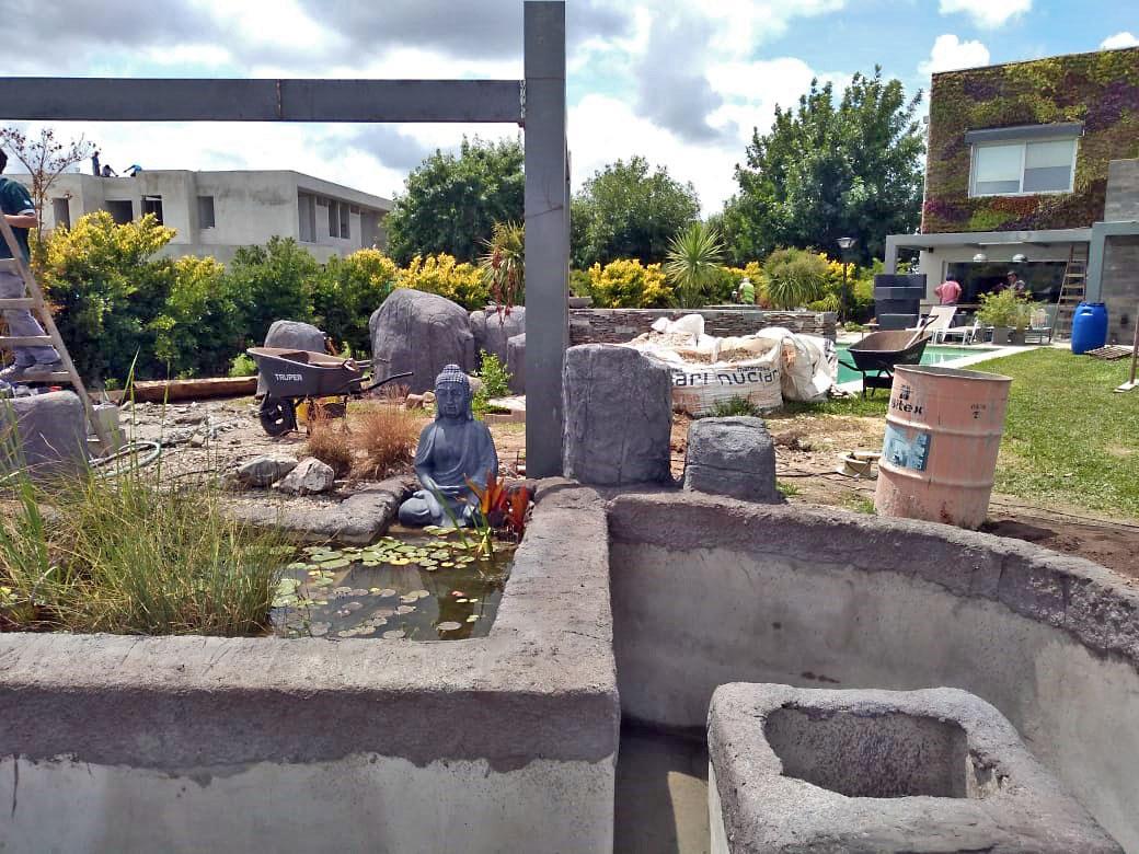 Realización de rocas y texturas