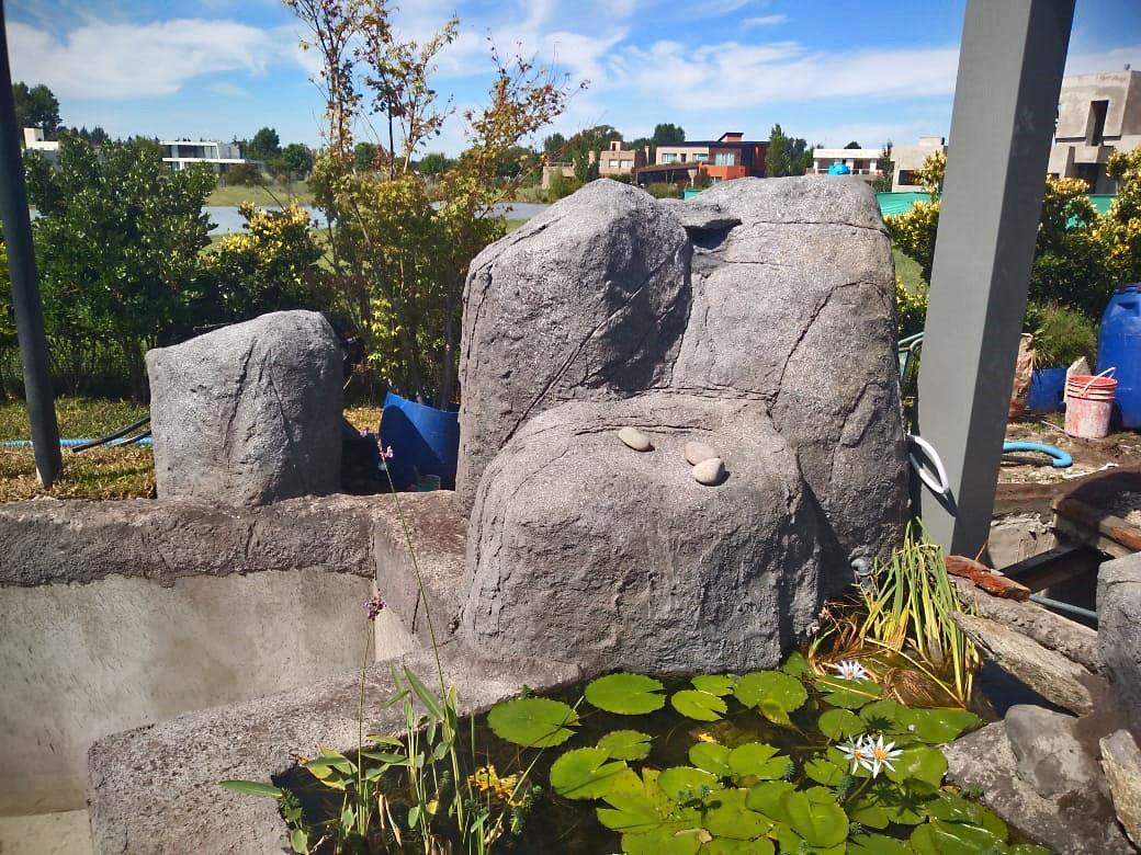 Realización de rocas y texturas