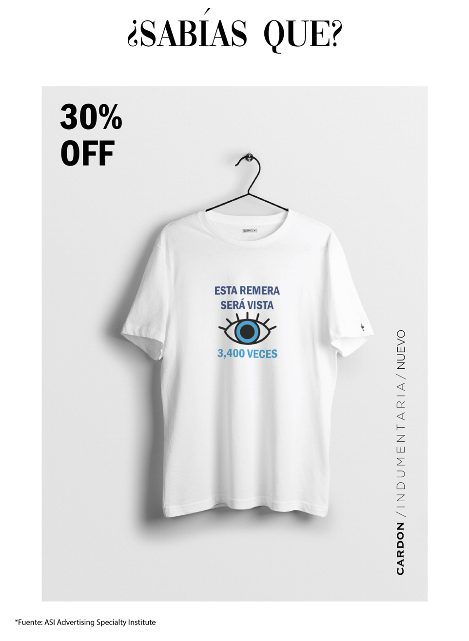La publicidad en remeras