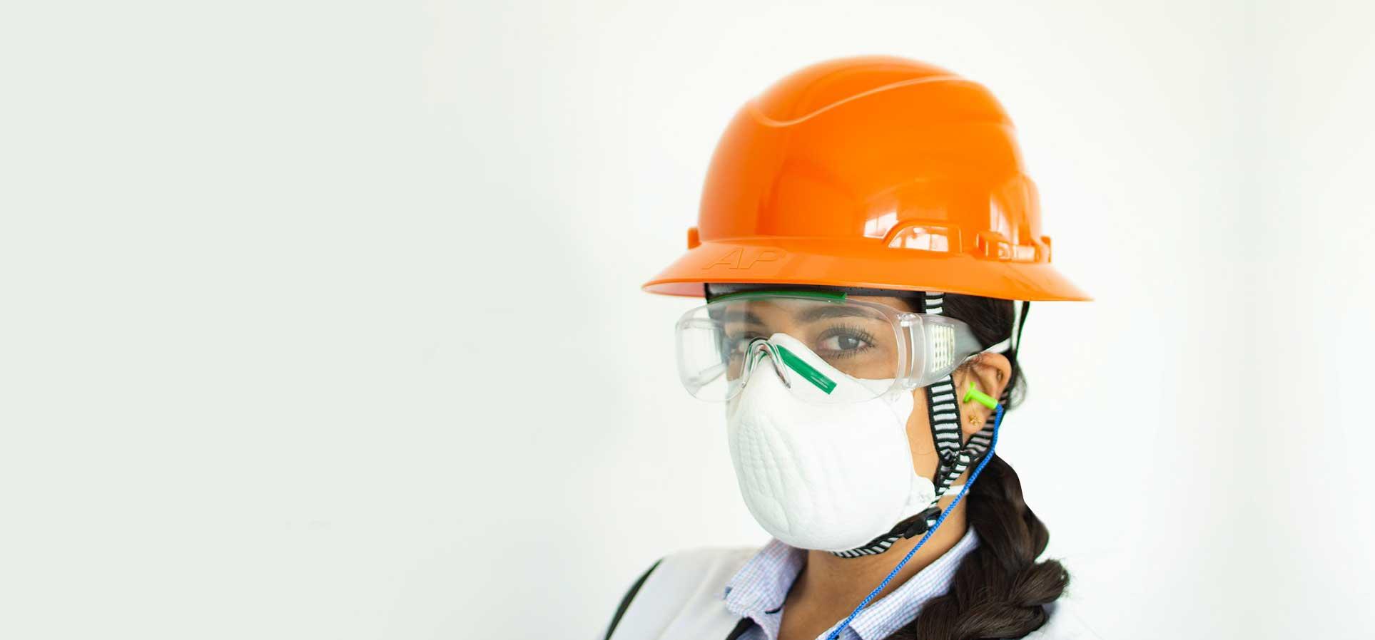 ¿Porque es importante protegerme con una mascarilla al trabajar en zonas con polvos y neblinas?
