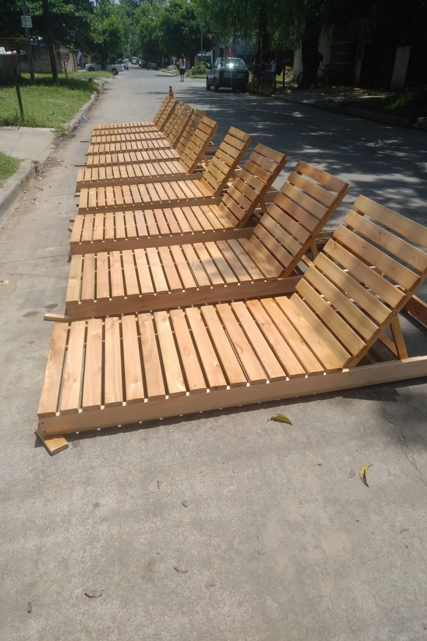 Detalle de la Madera Deck Grandis