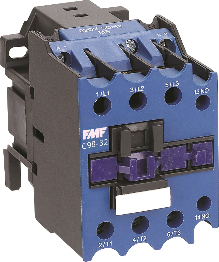 Como es un Contactor por dentro