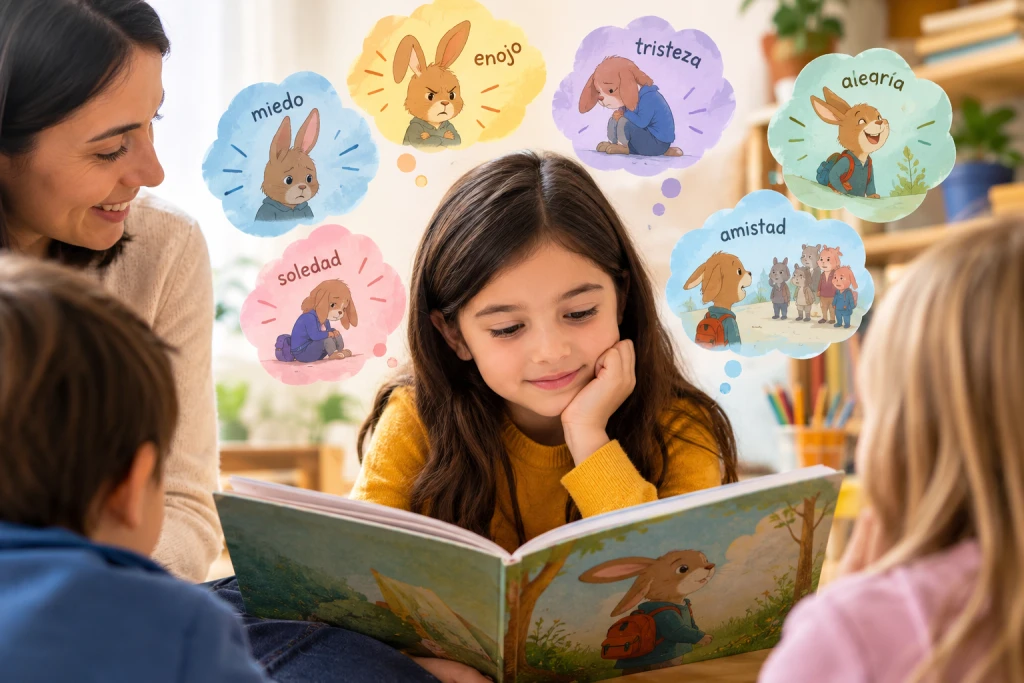 Cuentos infantiles y emociones: cómo ayudan a los chicos a expresar lo que sienten