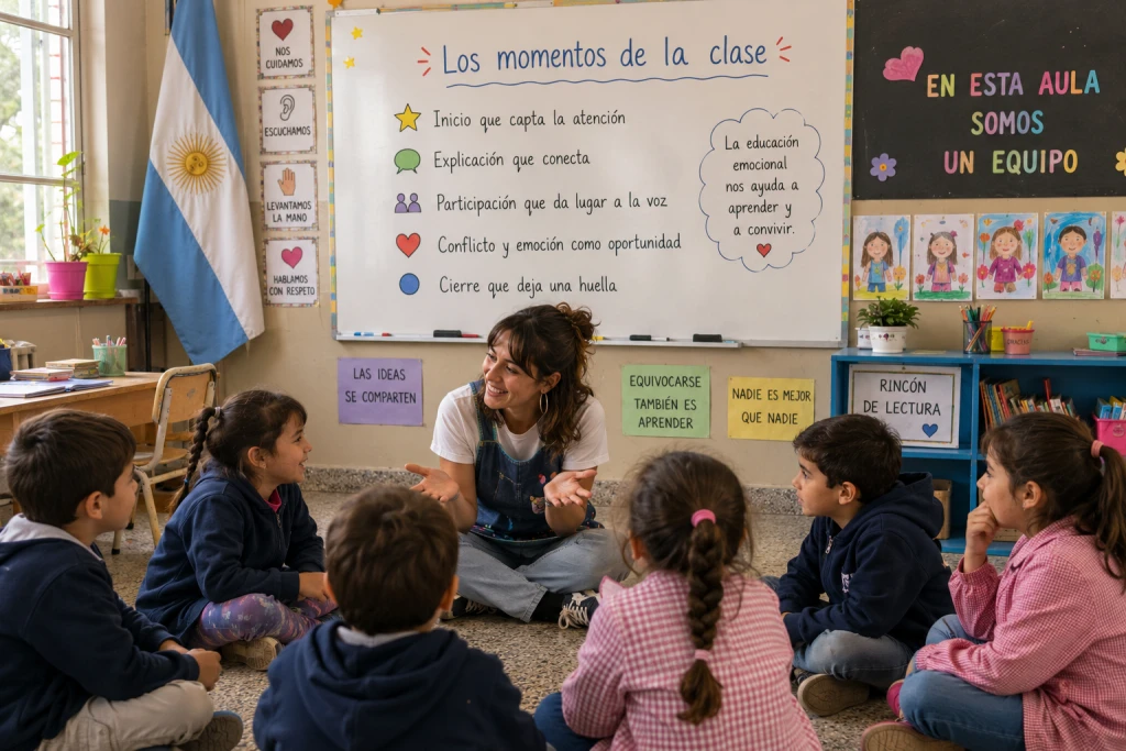 Los momentos de la clase Gestionar los momentos de enseñanza