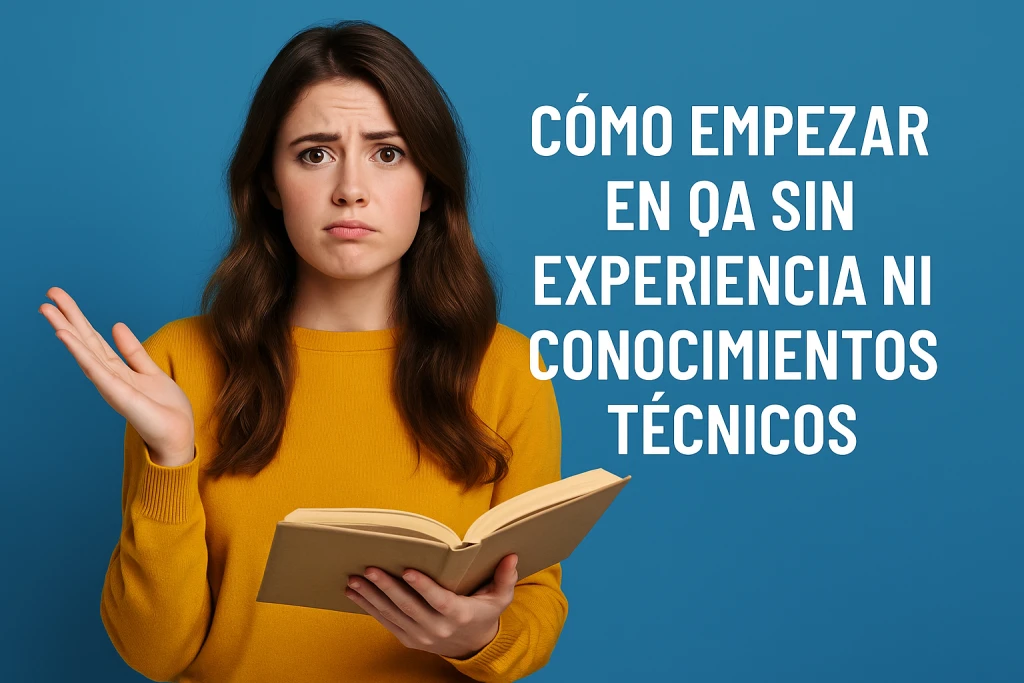 Cómo empezar en QA sin experiencia ni conocimientos técnicos (y no morir en el intento)