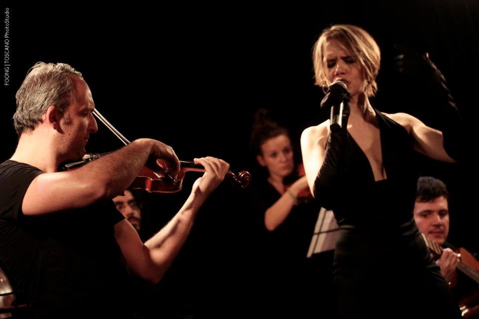 Presentation del disco de tango "SIN PIEL"