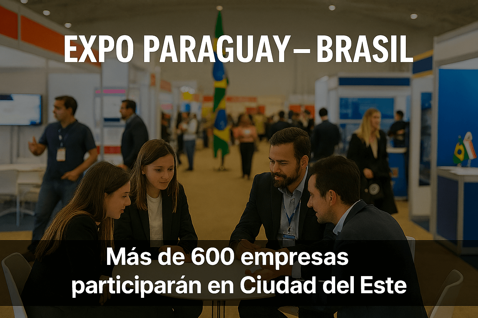 🤝 Expo Paraguay – Brasil 2025: 600 empresas y más de USD 200 millones en negocios proyectados