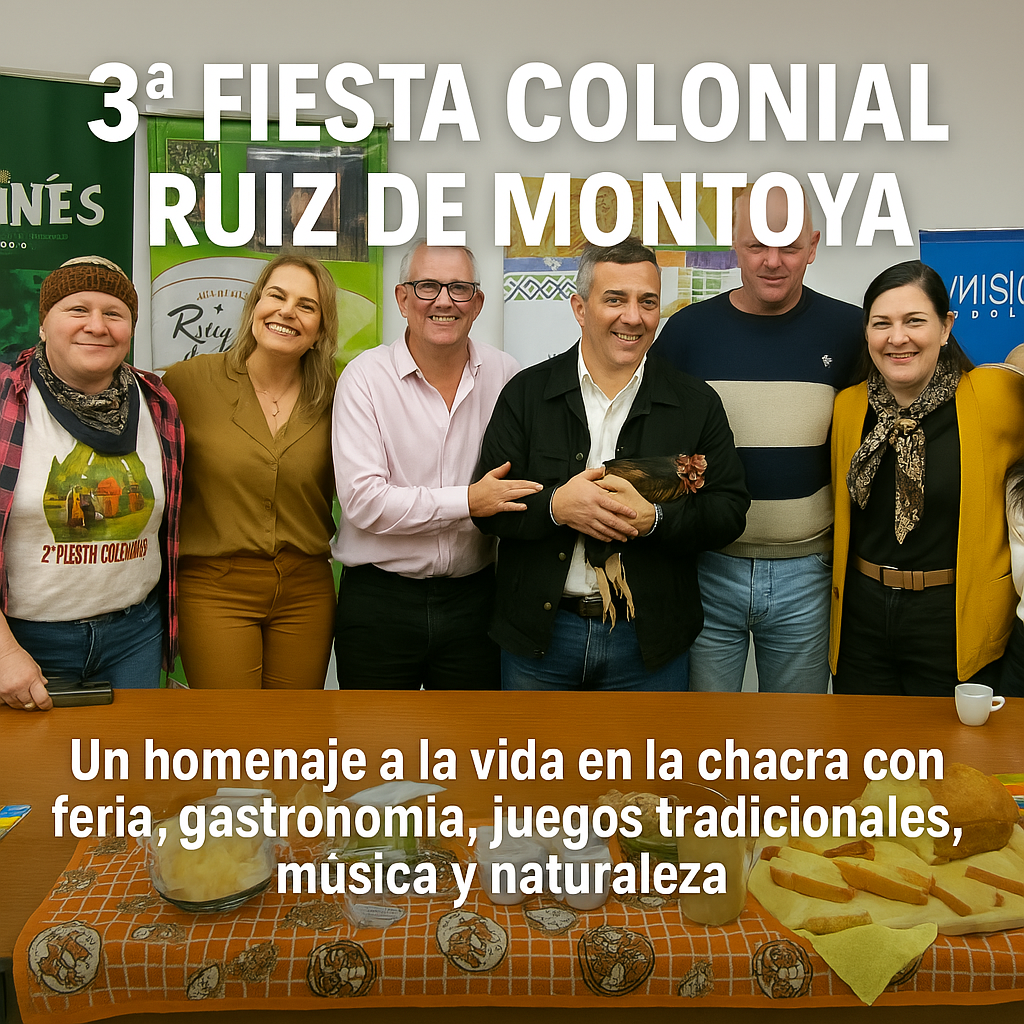 🌿 3ª Fiesta Colonial en Ruiz de Montoya: Un Homenaje a la Vida en la Chacra