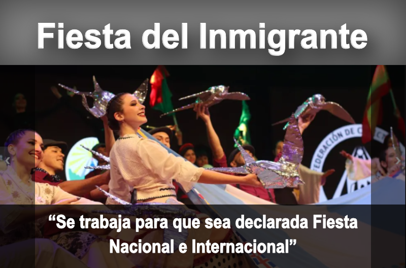 🌍 La Fiesta del Inmigrante en Oberá: “Se trabaja para que sea declarada Fiesta Nacional e Internacional”