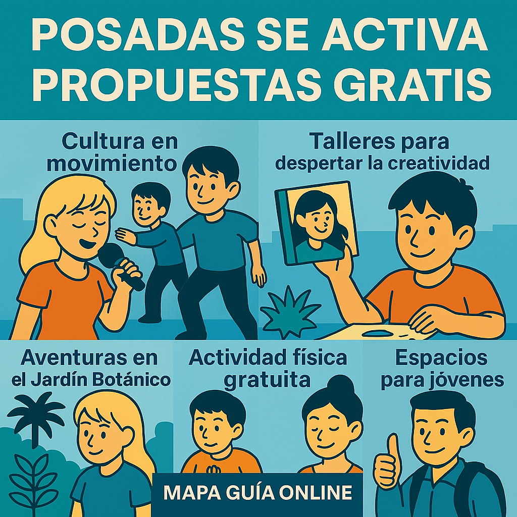 🏙️ Posadas se activa el invierno con propuestas para niños y adultos