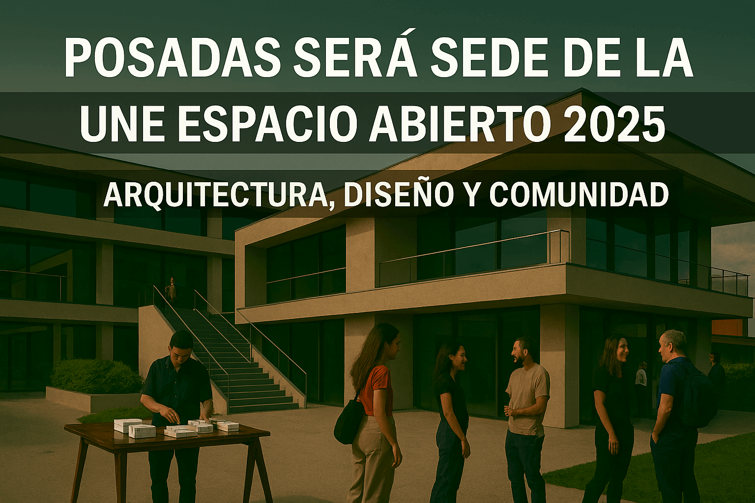 🏗️ Posadas será sede de UNE Espacio Abierto 2025: Arquitectura, Diseño y Comunidad