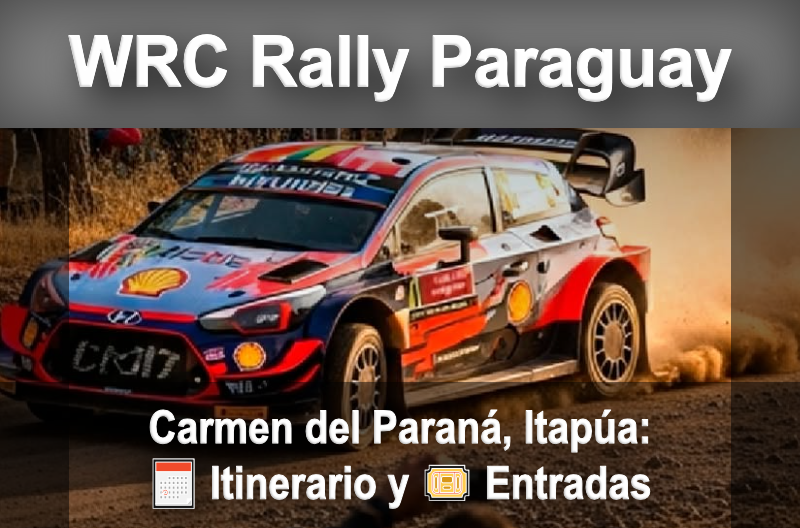 🏎️ Carmen del Paraná se prepara para vivir la adrenalina del WRC Rally del Paraguay 2025