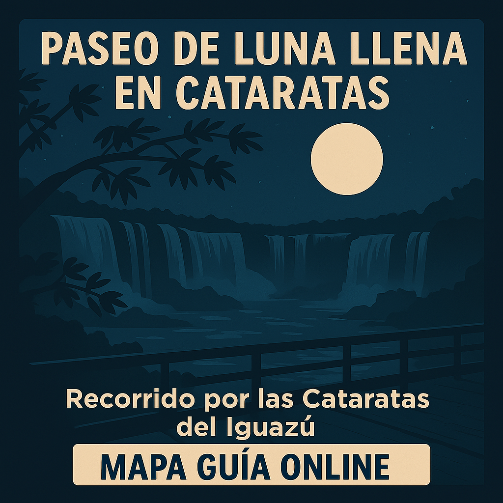 ¡Noche Mágica en Iguazú! Viví la Experiencia del Paseo de Luna Llena en Cataratas
