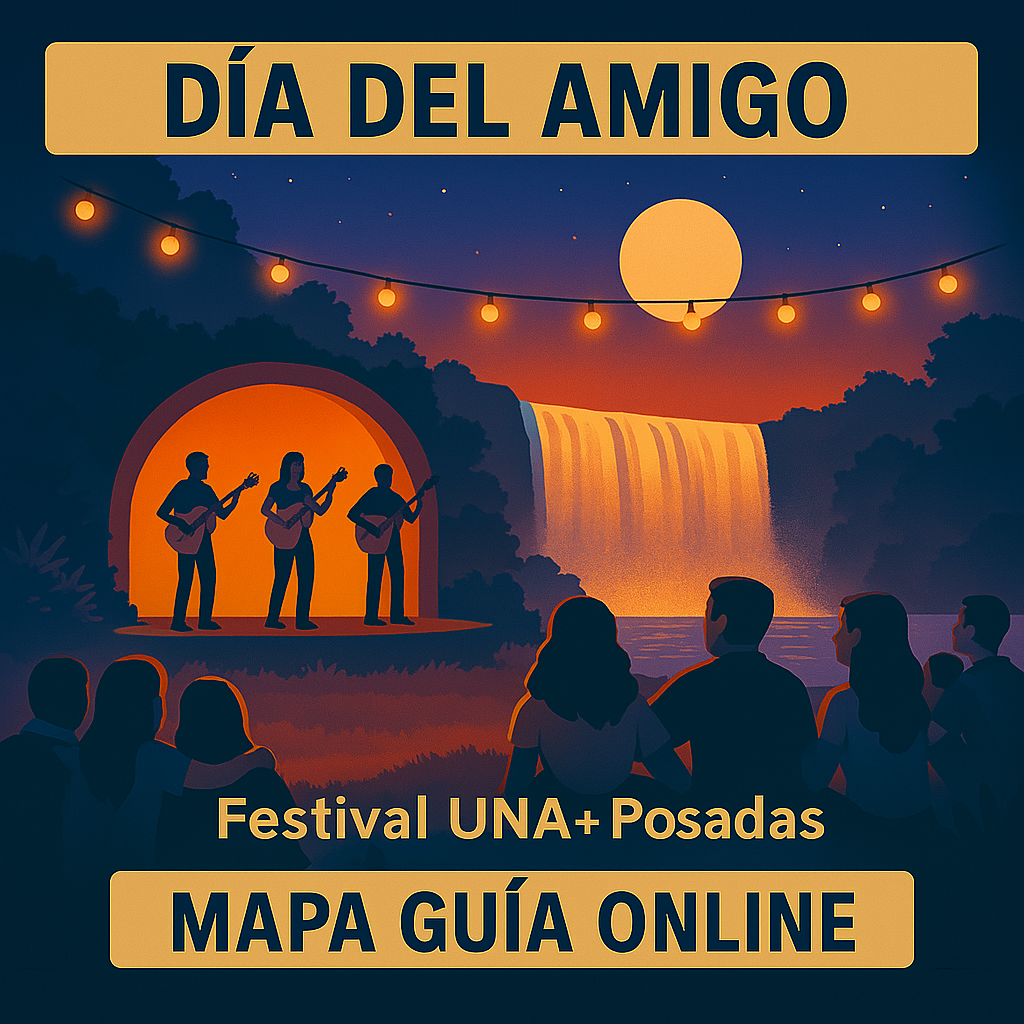 ¡Festejá el Día del Amigo a puro Sabor y Música en Posadas con el Festival UNA+! 🎉🍻
