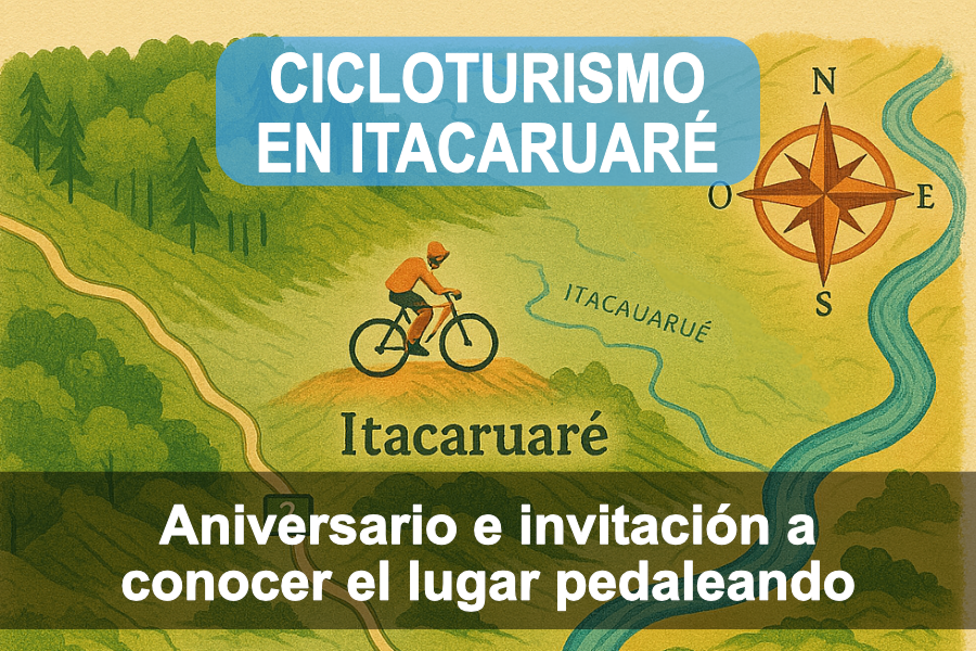 🚴‍♂️ Cicloturismo en Itacaruaré: invitación a pedalear, saborear y conectar con lo auténtico