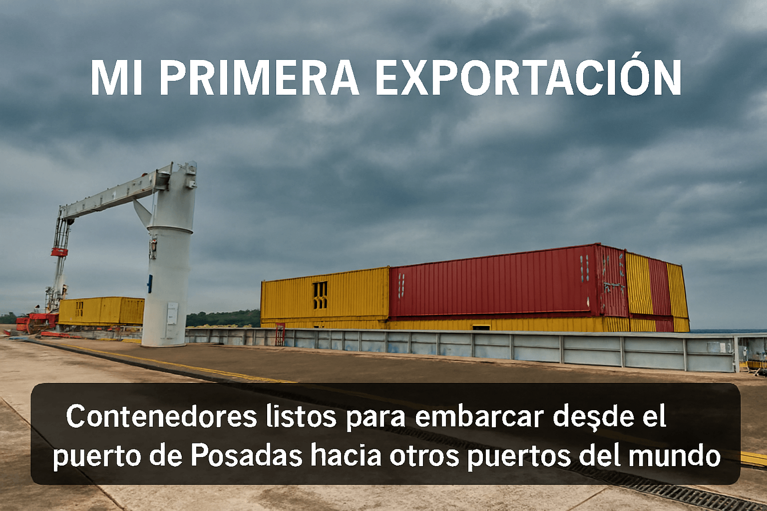 🌱 Misiones lanza "Mi Primera Exportación": un programa estratégico para impulsar a las pymes y cooperativas al mercado internacional