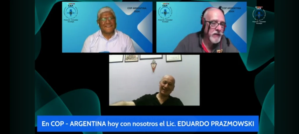 Interview COP Argentica 2024 Hablamos de Criminalistica aplicada a la Seguridad Privada.