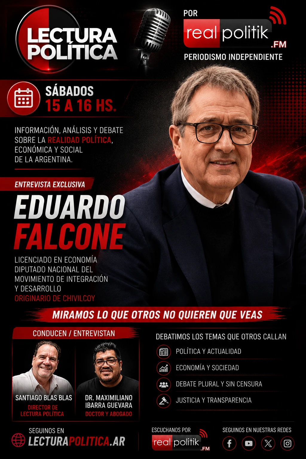Entrevista exclusiva | Eduardo Falcone