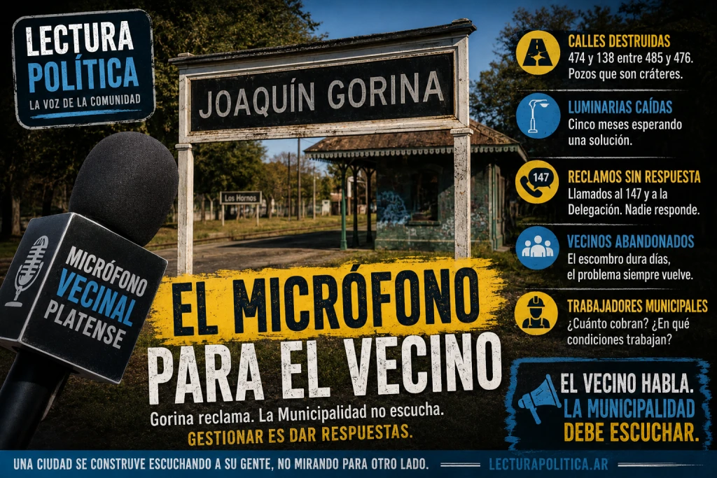 MICROFONO VECINAL PLATENSE .: JOAQUIN GORINA