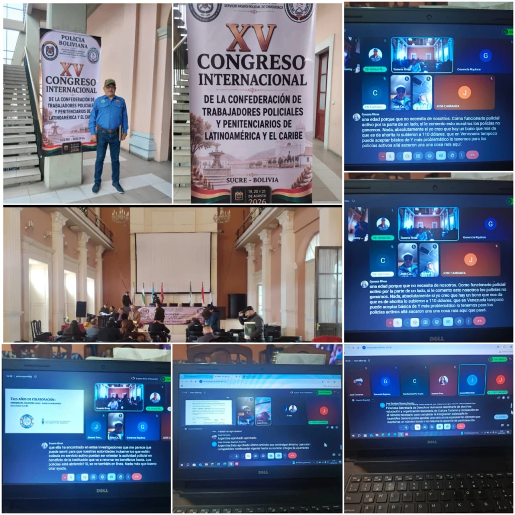 XV Congreso Internacional de la CTPPL en Sucre, Bolivia