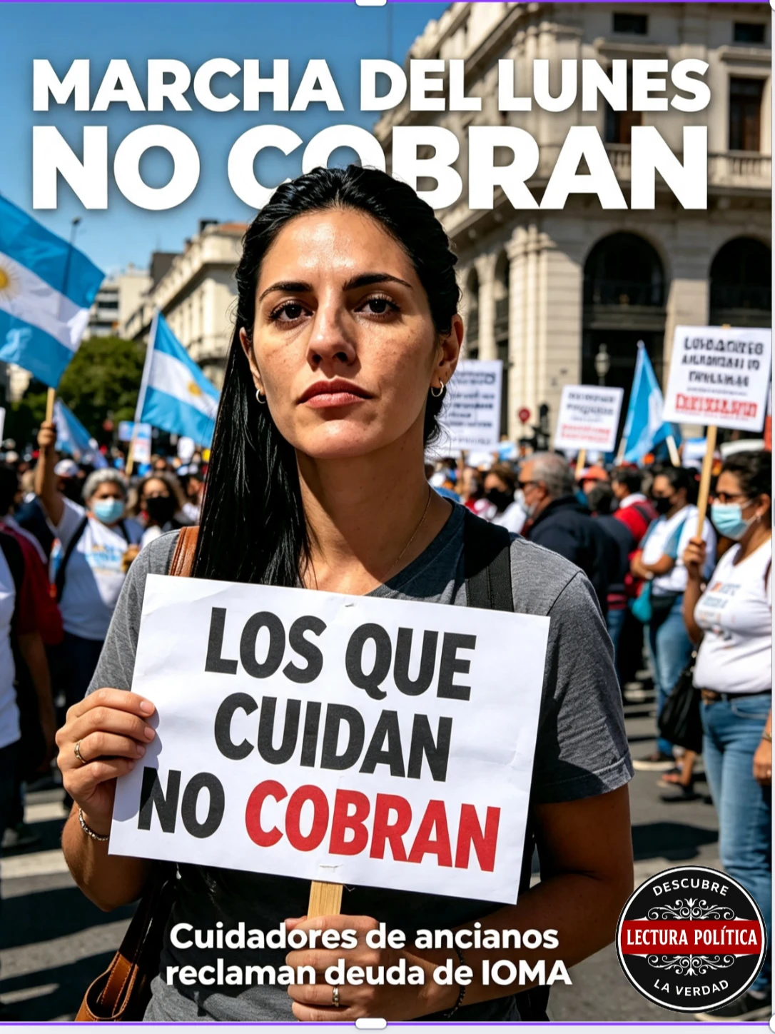IOMA: LOS QUE CUIDAN A NUESTROS ANCIANOS NO COBRAN
