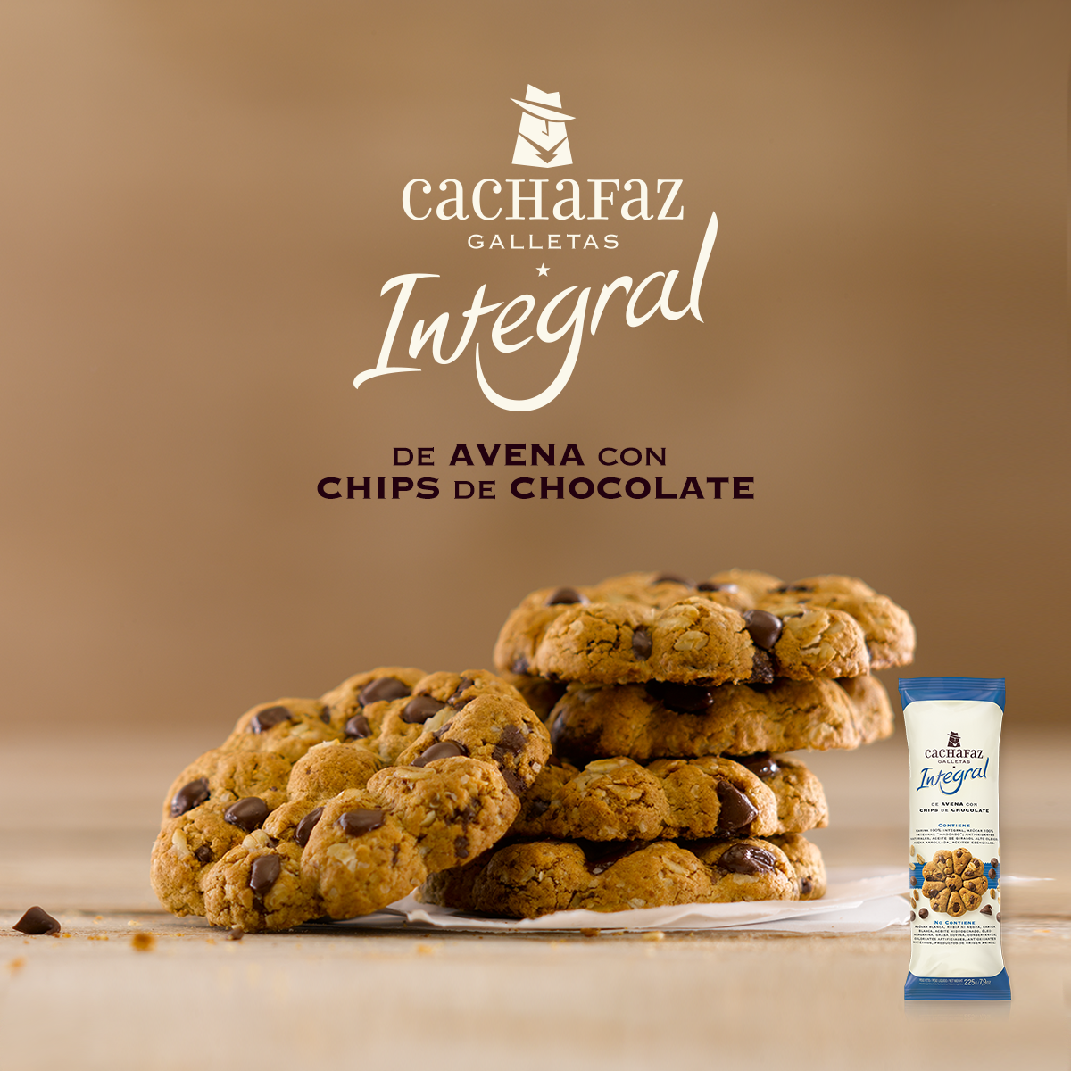 Galleta integral Cachafaz