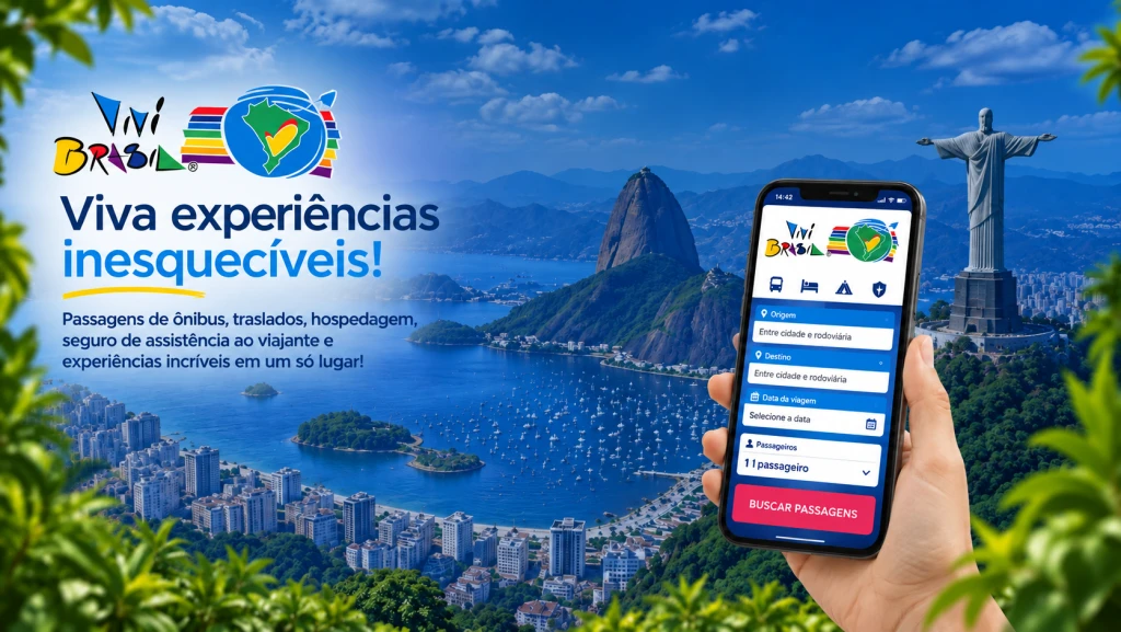 Hospedagens no Brasil com a Viví Brasil