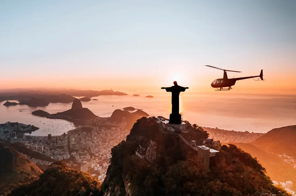 Paseo en helicóptero por Rio de Janeiro