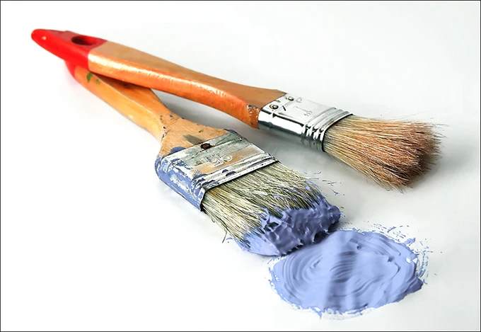 Cómo limpiar Pinceles  y rodillos después de pintar