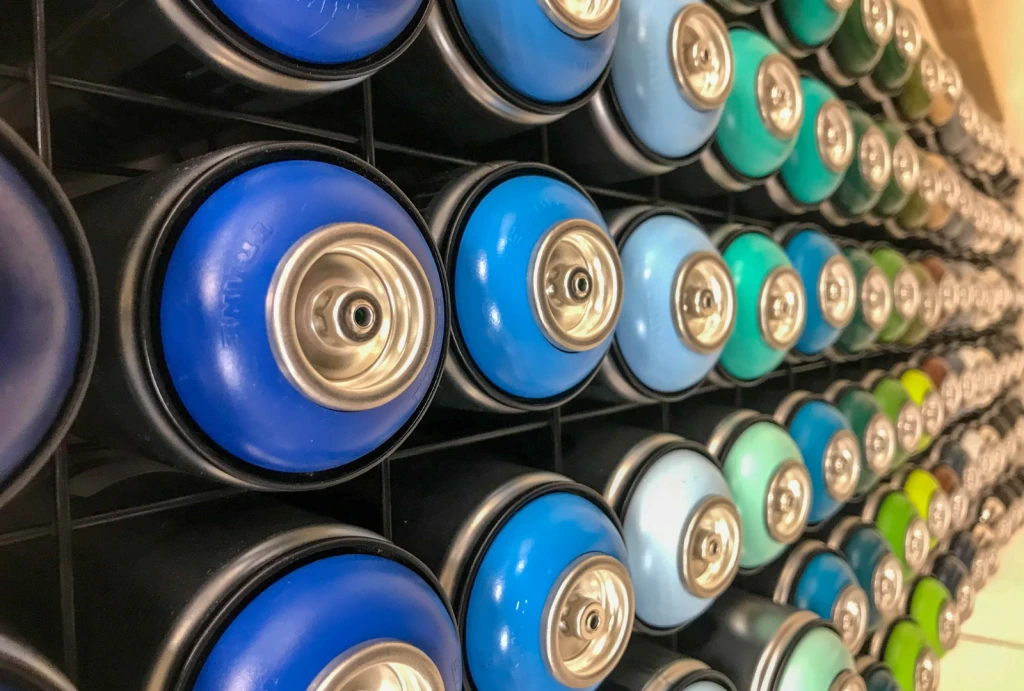 ¿Qué se puede pintar con aerosol?