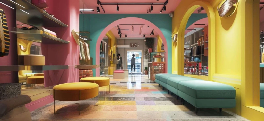 Renovar la imagen de un local comercial con color