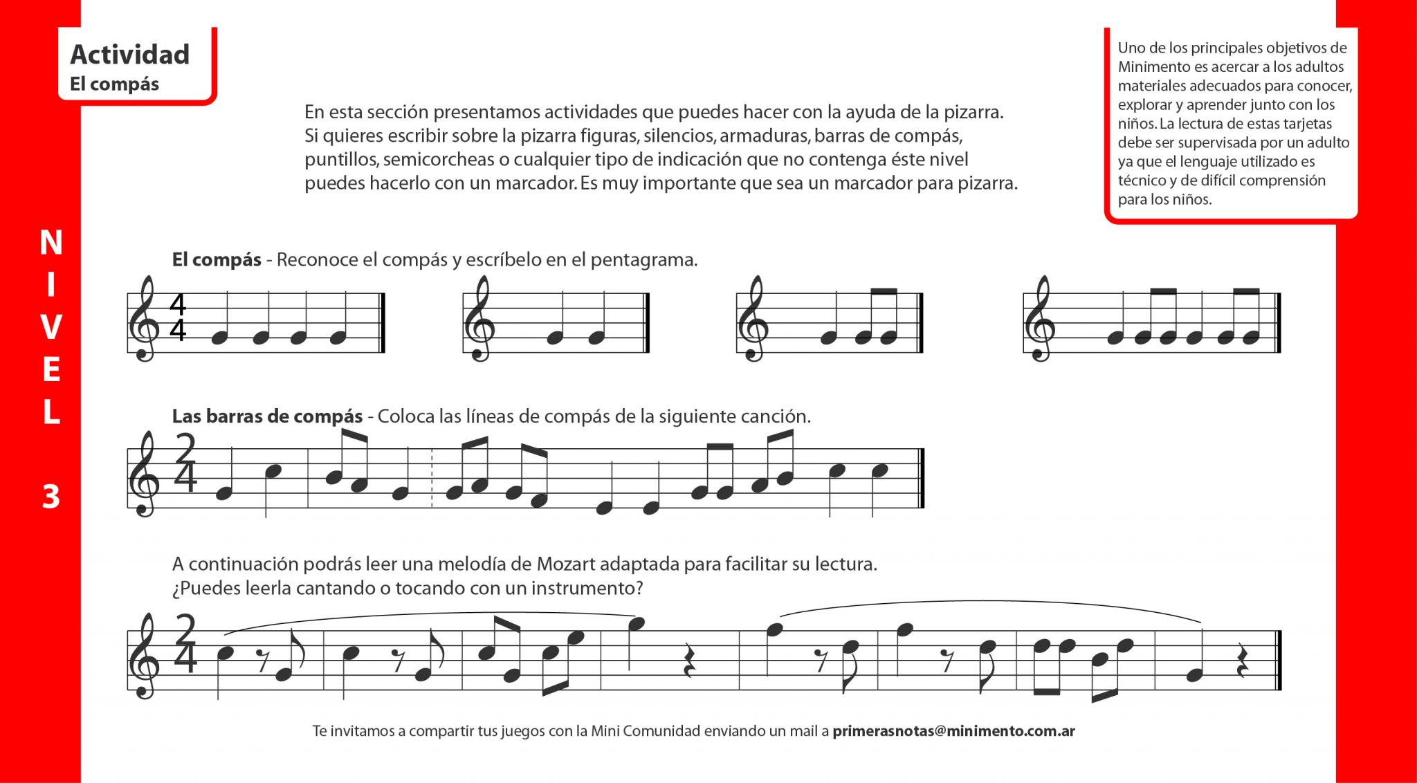 Primeras Notas Nivel 3