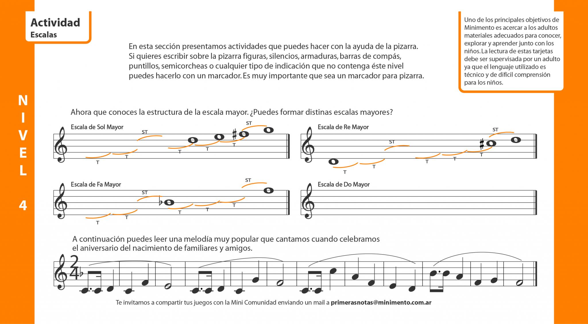 Primeras Notas Nivel 4