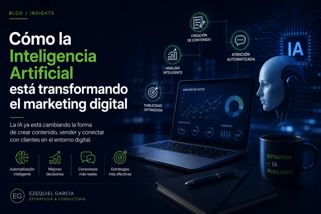 Cómo la Inteligencia Artificial está transformando el marketing digital