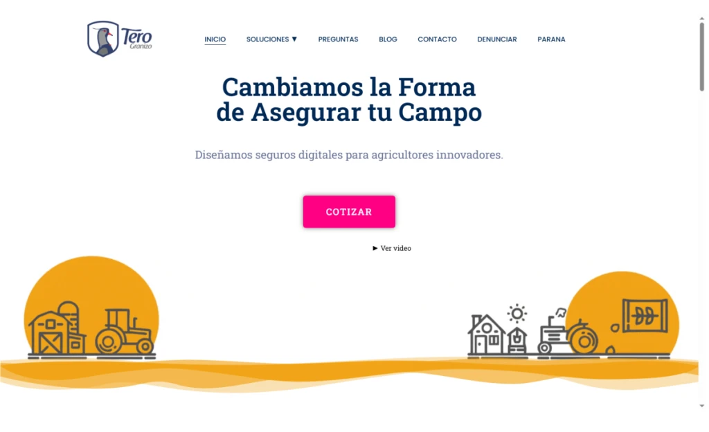 Website de Tero Granizo