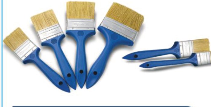 Brocha pintor Azul