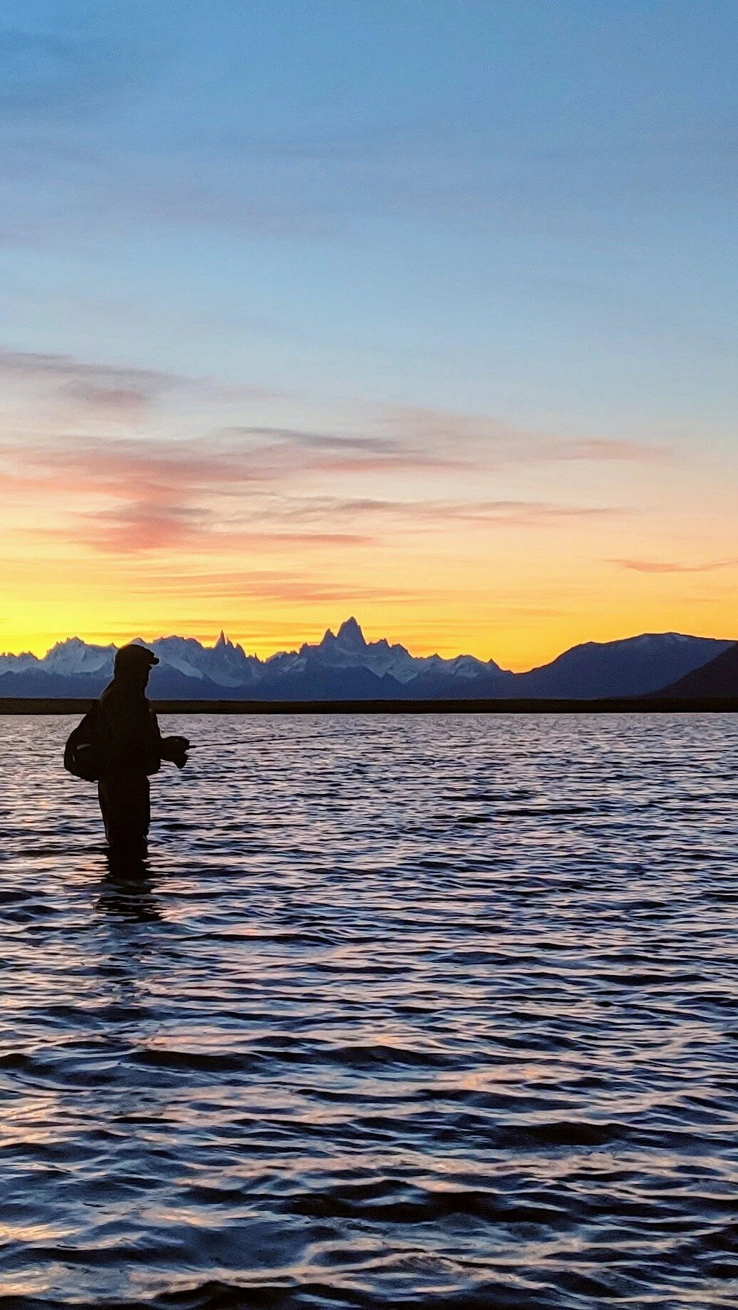 Silence and Fishing in Patagonia